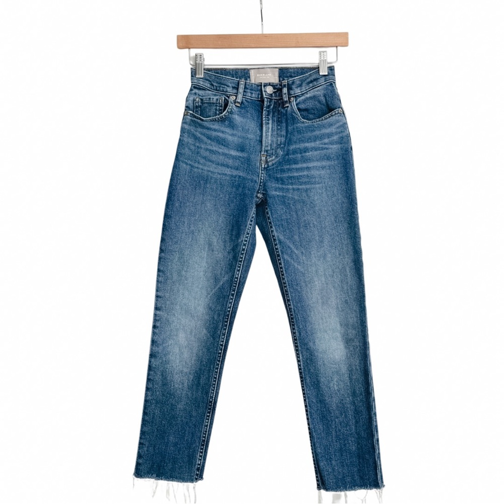 Everlane The Cheeky Jean Crop Medium Wash Women’s 23 Crop - Picture 10 of 11